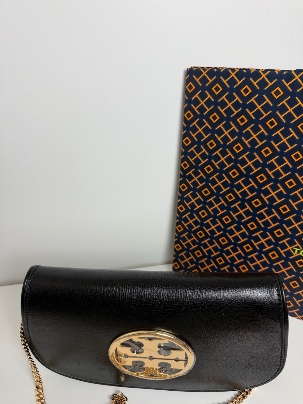NWT Tory Burch REVA CLUTCH - Picture 8 of 12